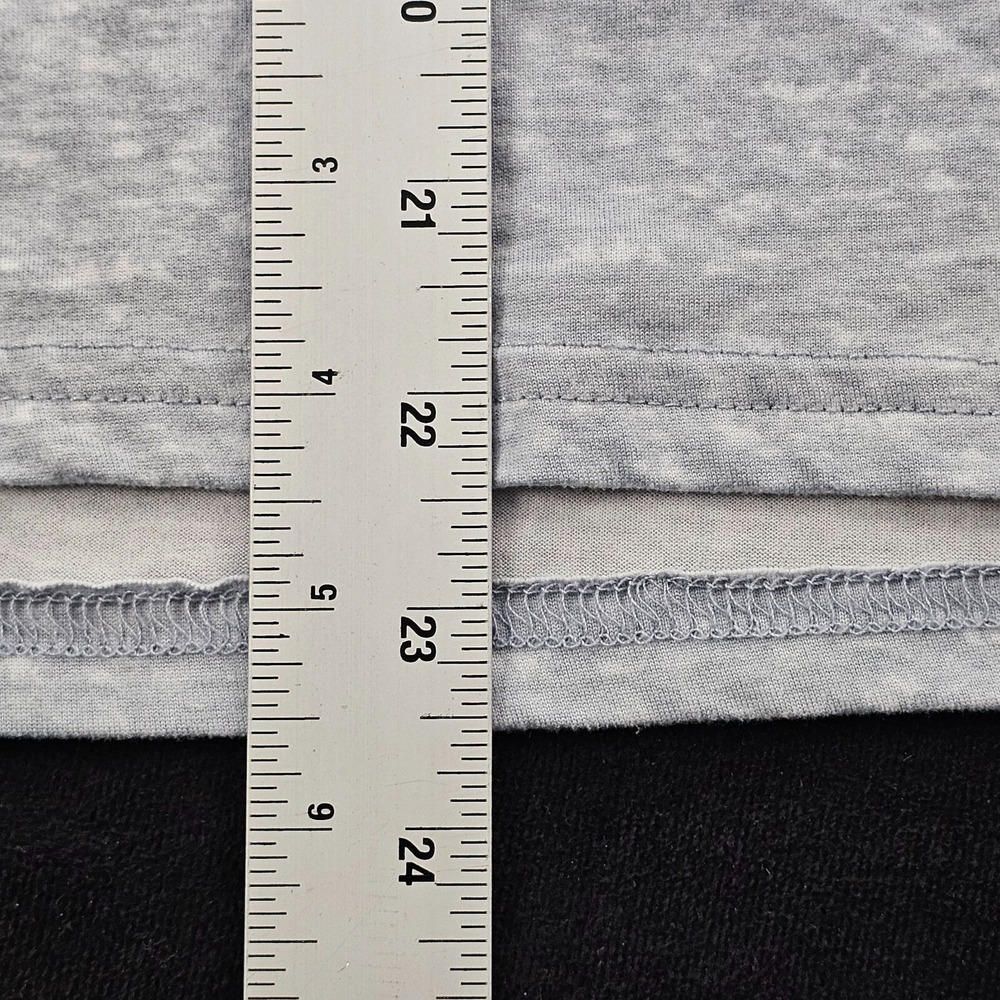 Spyder Gray Short Sleeve Button Up Pajama Top Women's L - Picture 10 of 10
